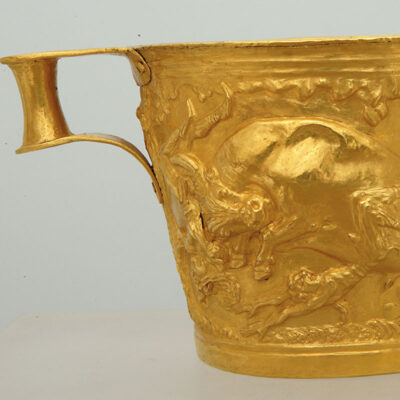 The Vapheio cups. Vapheio, Laconia, 1st half of 15th cent. BC.