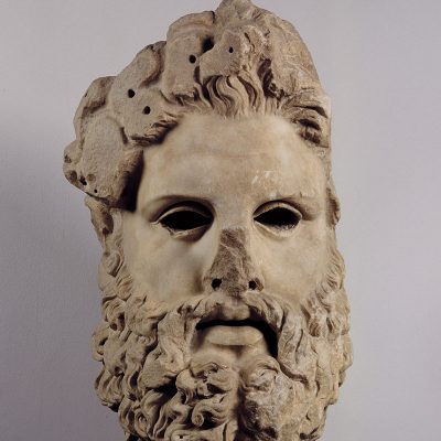 Marble colossal head of Zeus from Aigeira, Achaia
ca. 150 BC.