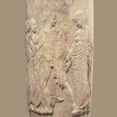 4485
The marble funerary lekythos of Myrrhine, found in Athens
420-410 BC.